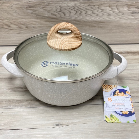 🆕 Masterclass Casseroles 8", 9.5" 11" Set of Casserole Pots - Picture 4 of 4